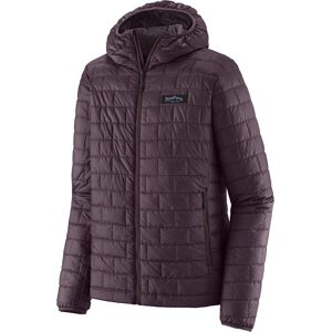 Patagonia M's Nano Puff Fitz Roy Trout Hoody Obsidian Plum Obsidian Plum S Patagonia M's Nano Puff Fitz Roy Trout Hoody Obsidian Plum Obsidian Plum S