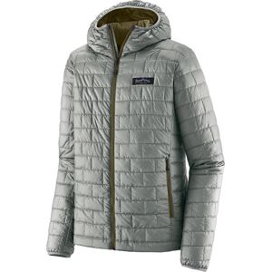 Patagonia M's Nano Puff Fitz Roy Trout Hoody Sleet Green Sleet Green M Patagonia M's Nano Puff Fitz Roy Trout Hoody Sleet Green Sleet Green M