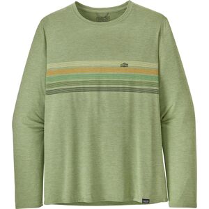 Patagonia M's L/S Cap Cool Daily Graphic Shirt Line Logo Ridge Stripe: Salvia Green X-Dye Line Logo Ridge Stripe: Salvia Green X-Dye S Patagonia M's L/S Cap Cool Daily Graphic Shirt Line Logo Ridge Stripe: Salvia Green X-Dye Line Logo Ridge Stripe: Salvia Green X-Dye S