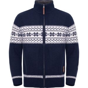 Gridarmor Men's Snøstjerne Full Zip Ullgenser Navy Blazer XL Gridarmor Men's Snøstjerne Full Zip Ullgenser Navy Blazer XL