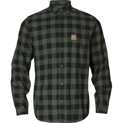 Härkila Scandinavian LS Shirt Green Check Green check M Härkila Scandinavian LS Shirt Green Check Green check M