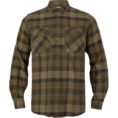 Härkila Asmund Långärmad Skjorta Beech Green Check XL Härkila Asmund Långärmad Skjorta Beech Green Check XL