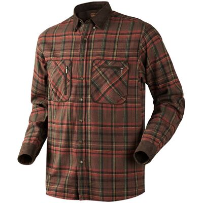 Härkila Men's Pajala Shirt Red Check M Härkila Men's Pajala Shirt Red Check M