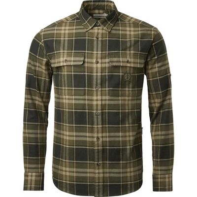Chevalier Men's Heron Flannel Shirt Evergreen Checked XL Chevalier Men's Heron Flannel Shirt Evergreen Checked XL