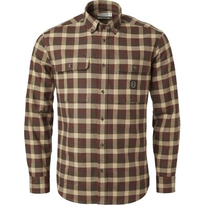 Chevalier Men's Heron Flannel Shirt Holly Green Checked XL Chevalier Men's Heron Flannel Shirt Holly Green Checked XL
