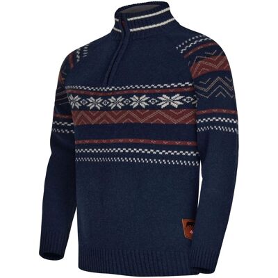 Gridarmor Snøstjerne Hz Ullgenser Men Navy Blazer M Gridarmor Snøstjerne Hz Ullgenser Men Navy Blazer M