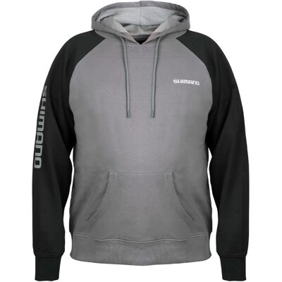 Shimano Pull Over Hoodie Blue Grey Grey M Shimano Pull Over Hoodie Blue Grey Grey M