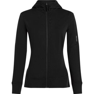 Icebreaker Women's Merino 260 Quantum Iv Longsleeve Zip Hoodie Black M Icebreaker Women's Merino 260 Quantum Iv Longsleeve Zip Hoodie Black M