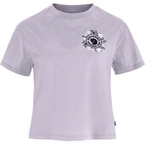 Fjällräven Women's Fjällblomster Logo T-Shirt Lavender Mist XS Fjällräven Women's Fjällblomster Logo T-Shirt Lavender Mist XS