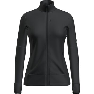 Icebreaker Women's Merino 260 Quantum Iv Longlseeve Zip Black XS Icebreaker Women's Merino 260 Quantum Iv Longlseeve Zip Black XS