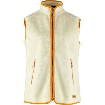 Fjällräven Vardag Pile Fleece Vest W Chalk White S Fjällräven Vardag Pile Fleece Vest W Chalk White S