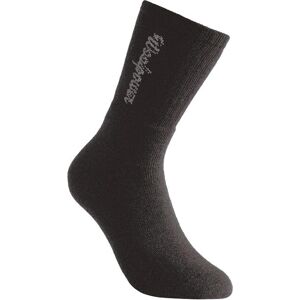 Woolpower Socks Logo 400 Black 43+ Woolpower Socks Logo 400 Black 43+