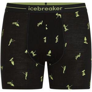Icebreaker M Mer 150 Anatomica Boxers Ski Day Black/peridot/aop XL Icebreaker M Mer 150 Anatomica Boxers Ski Day Black/peridot/aop XL
