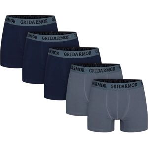 Gridarmor Men's Steine 5p Cotton Boxers 2.0 Multi Color S Gridarmor Men's Steine 5p Cotton Boxers 2.0 Multi Color S