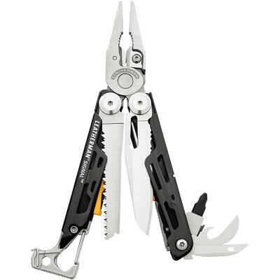 Leatherman Multiverktøy Signal19 verktøy Black Sort Leatherman Multiverktøy Signal19 verktøy Black Sort