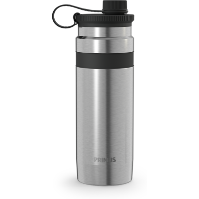 Primus Mika Wide Insulated Bottle 0.75 L Drink Cap Stainless Steel No Size Primus Mika Wide Insulated Bottle 0.75 L Drink Cap Stainless Steel No Size
