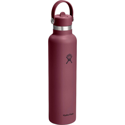 Hydro Flask 621ml Standard Flex Straw Cap Burgundy One size Hydro Flask 621ml Standard Flex Straw Cap Burgundy One size
