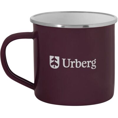 Urberg Emaljekopp 340 Ml Mørk Lilla - Emaljekrus Urberg Emaljekopp 340 Ml Mørk Lilla - Emaljekrus
