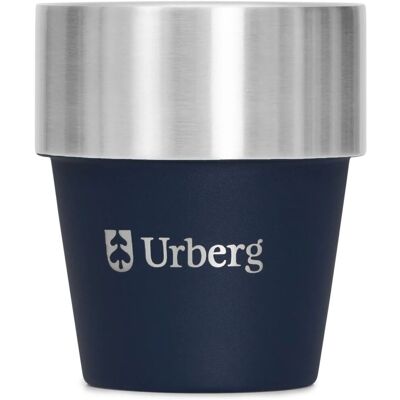 Urberg Dobbeltvegg Kopp 300 ml Mørk Marine - Kopp Urberg Dobbeltvegg Kopp 300 ml Mørk Marine - Kopp