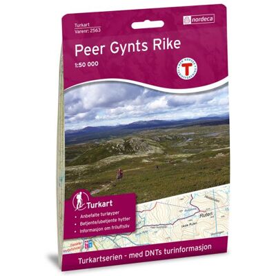 Nordeca Peer Gynts Rike 1:50 000 - Topografisk kart Nordeca Peer Gynts Rike 1:50 000 - Topografisk kart
