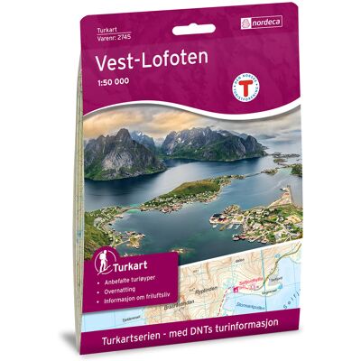 Nordeca Turkart 1:25 000 Turkart Vest-Lofoten Nordeca Turkart 1:25 000 Turkart Vest-Lofoten