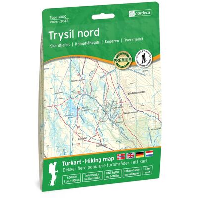 Nordeca Topo 3000 1:50 000 Trysil nord Trysil Nord Nordeca Topo 3000 1:50 000 Trysil nord Trysil Nord