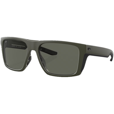 Costa Del Mar Lido Gray/Matte Olive GRAY 580G MATTE OLIVE Costa Del Mar Lido Gray/Matte Olive GRAY 580G MATTE OLIVE