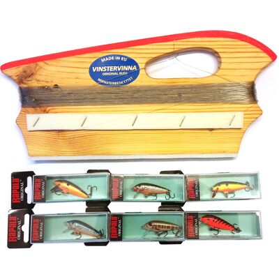 Rudi Vinstervinna Med 6 Rapala Wobblere One size Rudi Vinstervinna Med 6 Rapala Wobblere One size