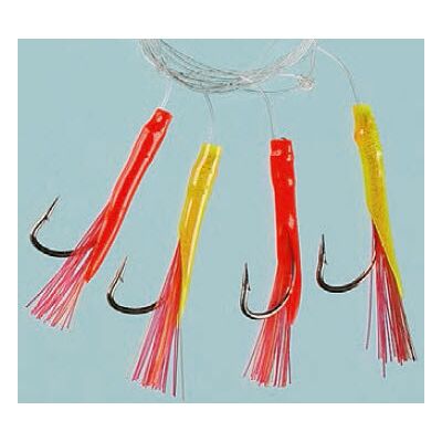Fladen Tube Rig, 4 Kroker 3/0 0,50mm, 0,60mm One size Fladen Tube Rig, 4 Kroker 3/0 0,50mm, 0,60mm One size