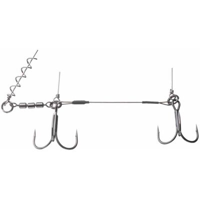 Daiwa Prorex Screw-In 7x7 Stinger #3/0+2/0 12cm Daiwa Prorex Screw-In 7x7 Stinger #3/0+2/0 12cm