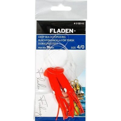 Fladen Octopus Solid Red #8/0 0,80mm One size Fladen Octopus Solid Red #8/0 0,80mm One size
