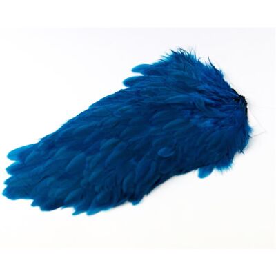 Whiting 4b Hen Saddle Grizzly dyed Orange Whiting 4b Hen Saddle Grizzly dyed Orange