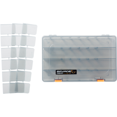 Gear Savage Gear Lurebox 6b 36x22,5x5cm Med Faste Rom Og Romdeler One size Gear Savage Gear Lurebox 6b 36x22,5x5cm Med Faste Rom Og Romdeler One size