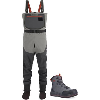 Simms Freestone Smoke Vadepakke - Filtsåle One size Simms Freestone Smoke Vadepakke - Filtsåle One size