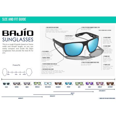 Bajio Boneville Green Mirror PC Dark Tort Matte Bajio Boneville Green Mirror PC Dark Tort Matte