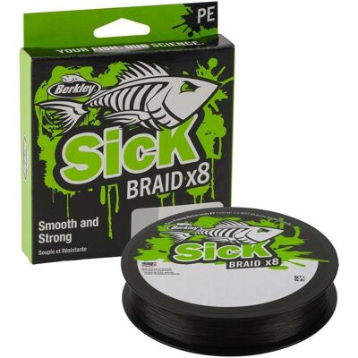 Berkley Sick Braid 300m Black 0.10mm Berkley Sick Braid 300m Black 0.10mm