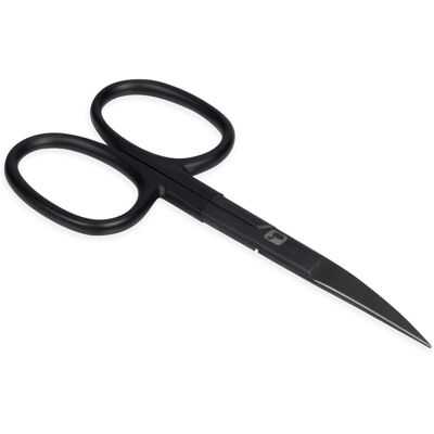 Loon Ergo Curved Hair Scissors Black Regular Loon Ergo Curved Hair Scissors Black Regular