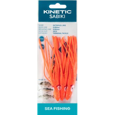 Kinetic Sabiki Octopus L Blue/Red #6/0 Kinetic Sabiki Octopus L Blue/Red #6/0
