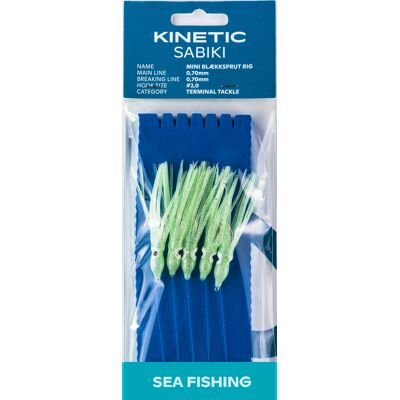 Kinetic Sabiki Mini Blekksprut #2/0 #8/0 Kinetic Sabiki Mini Blekksprut #2/0 #8/0