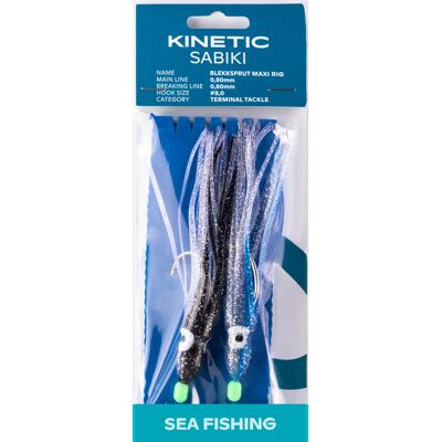 Kinetic Sabiki Blekksprut Maxi #8/0 #8/0 Kinetic Sabiki Blekksprut Maxi #8/0 #8/0