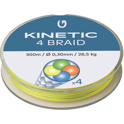 Kinetic 4 Braid 300m 0.35mm Kinetic 4 Braid 300m 0.35mm