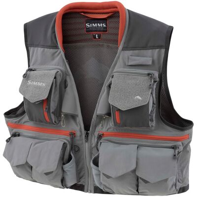 Simms Guide Vest Steel Steel XL Simms Guide Vest Steel Steel XL