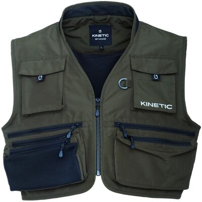 Kinetic Modell - Lett Fiskegilet med Flere Lommer Kinetic Modell - Lett Fiskegilet med Flere Lommer