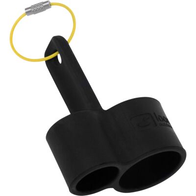 Loon Silicone Double Barrel Caddy Holder For Fluepreparater One size Loon Silicone Double Barrel Caddy Holder For Fluepreparater One size