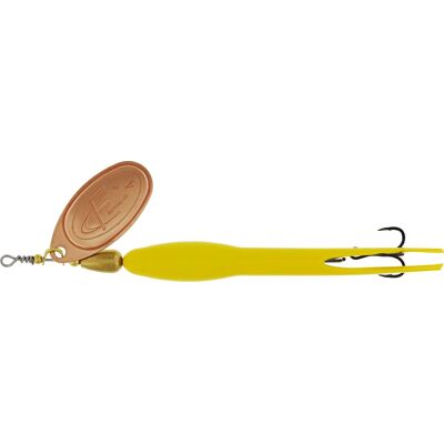 Westin FC Downstream Spinner Black/Flouro Yellow Copper Blade 25g Westin FC Downstream Spinner Black/Flouro Yellow Copper Blade 25g