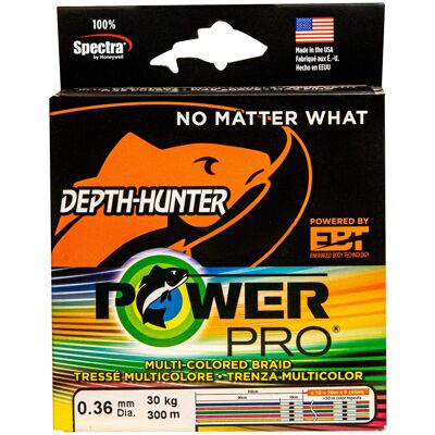 Power Pro Depth-Hunter Multicolor 300m 0.32mm Power Pro Depth-Hunter Multicolor 300m 0.32mm