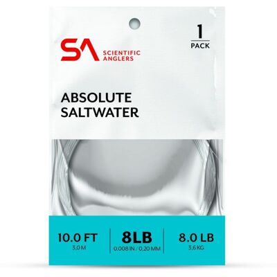 Scientific Anglers Sa Absolute Saltwater Leader 0.20mm 10' Scientific Anglers Sa Absolute Saltwater Leader 0.20mm 10'