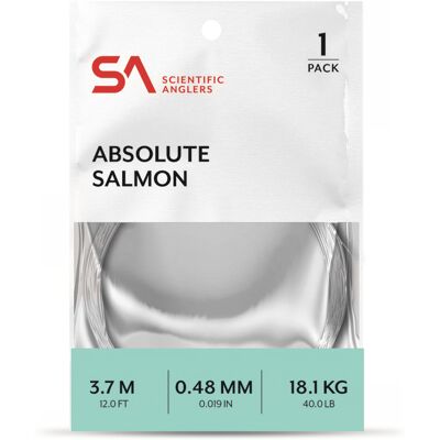 Scientific Anglers Absolute Salmon Leader 0.48mm 9' Scientific Anglers Absolute Salmon Leader 0.48mm 9'