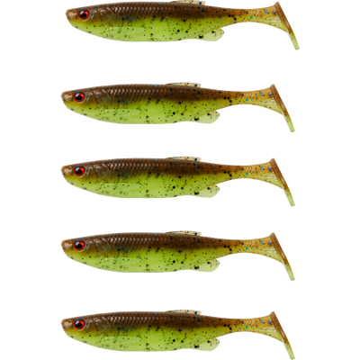 Gear Savage Gear Fat Minnow T-Tail Chartreuse Pumpkin 10.5cm Gear Savage Gear Fat Minnow T-Tail Chartreuse Pumpkin 10.5cm