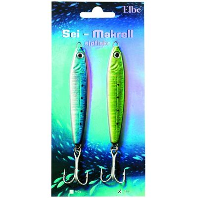 Elbe Sei/Makrell 2pcs 60g Elbe Sei/Makrell 2pcs 60g